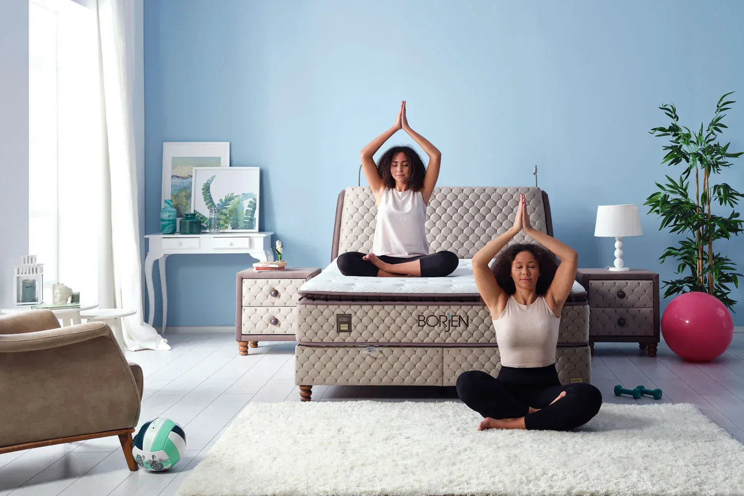 Borjen Boxspring Set